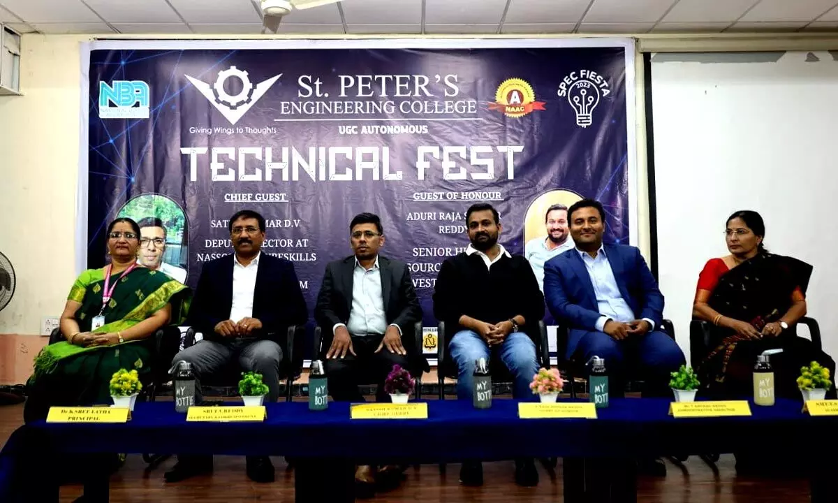 SPEC FIESTA event organised at St Peters Engineering College