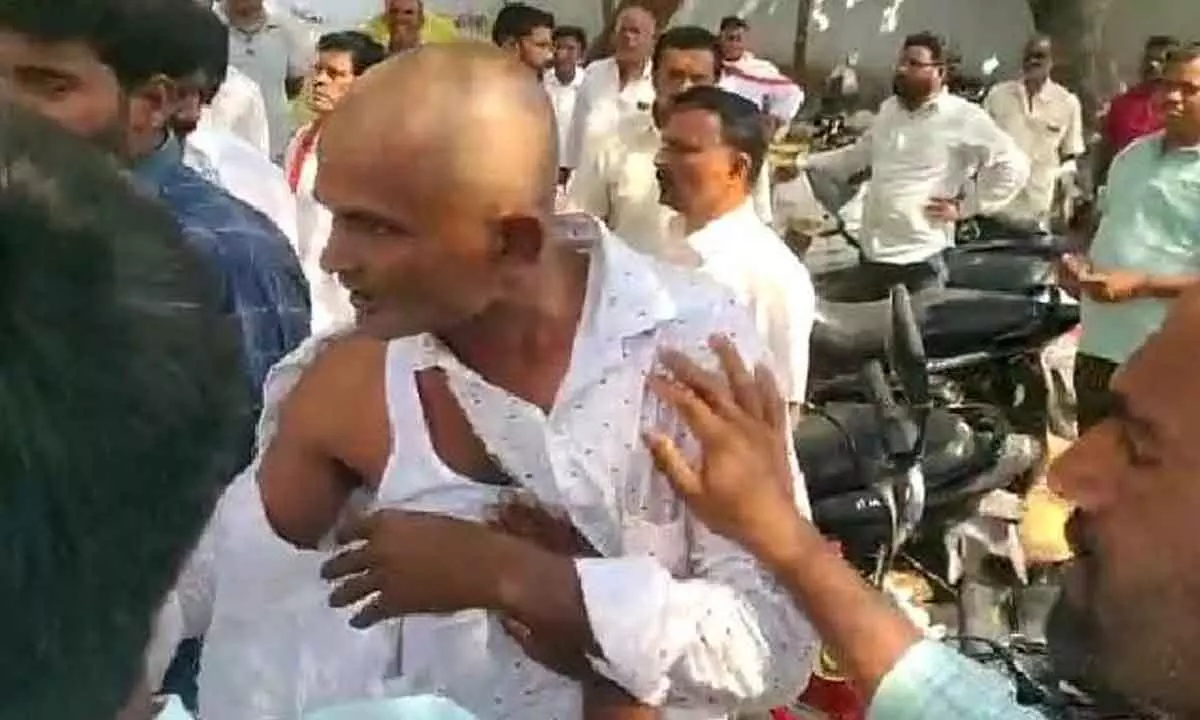 Miryalguda Congress leaders injured in free-for-all
