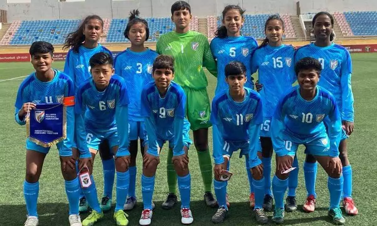 India U-17 women thrash Jordan U-17 in friendly