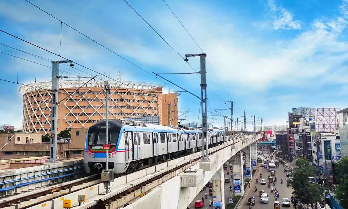 Hyderabad Metro Rail ferries 1.9 cr passengers in 45 days
