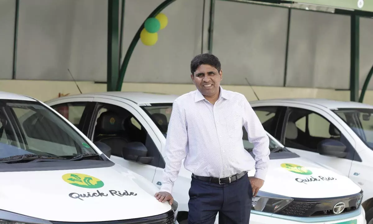 Quick Ride launches taxi services with own fleet of EVs