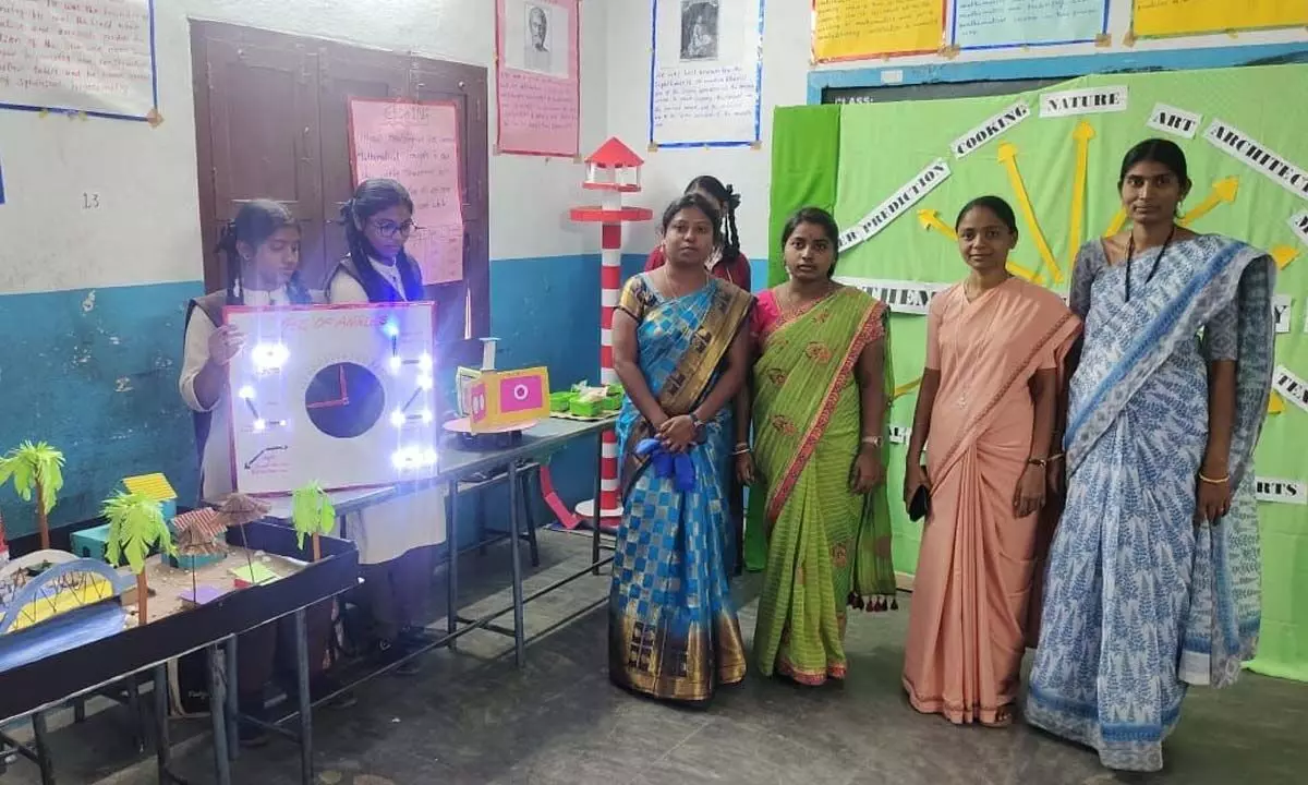 Science exhibition concludes at Srisailam Matha School