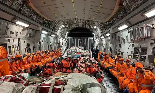 India sends humanitarian aid, NDRF team