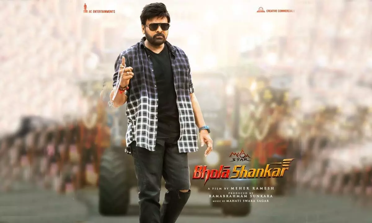 Chiranjeevi and the choreographer are all set to deliver a massive song from Meher Ramesh’s Bholaa Shankar movie!