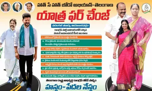 Congress workers jubilant as Kondas return to East Warangal politics