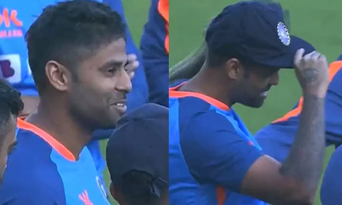 Watch - Emotional Suryakumar, KS Bharat receive Test caps ahead of Nagpur game