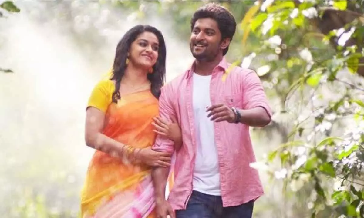 Nani, Keerthi Suresh planning to give heart-break this Valentines Day