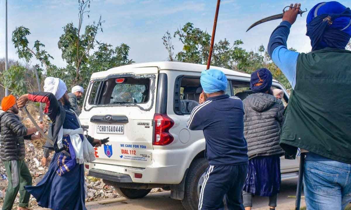 Protestors tried to kill cops: Police FIR