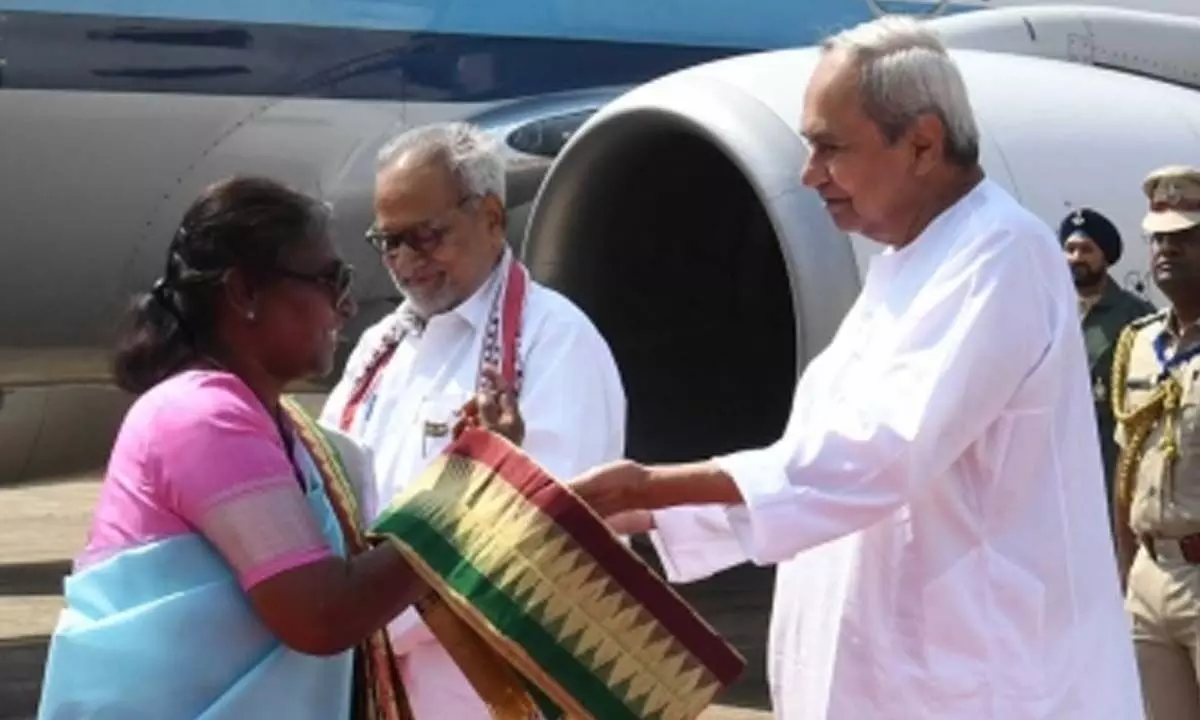 President Droupadi Murmu in Bhubaneswar for 2-day Odisha visit