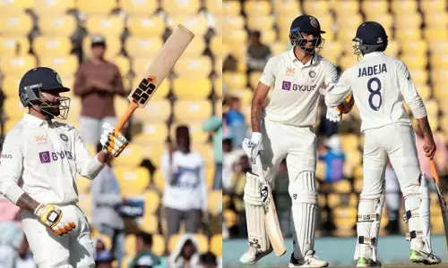 1st Test, Day 2: Rohit ton, Jadeja and Patel fifties guide India to 114-run lead against Australia