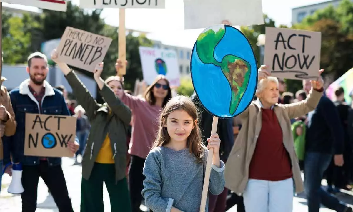 Women can now make their voice audible in climate conversations