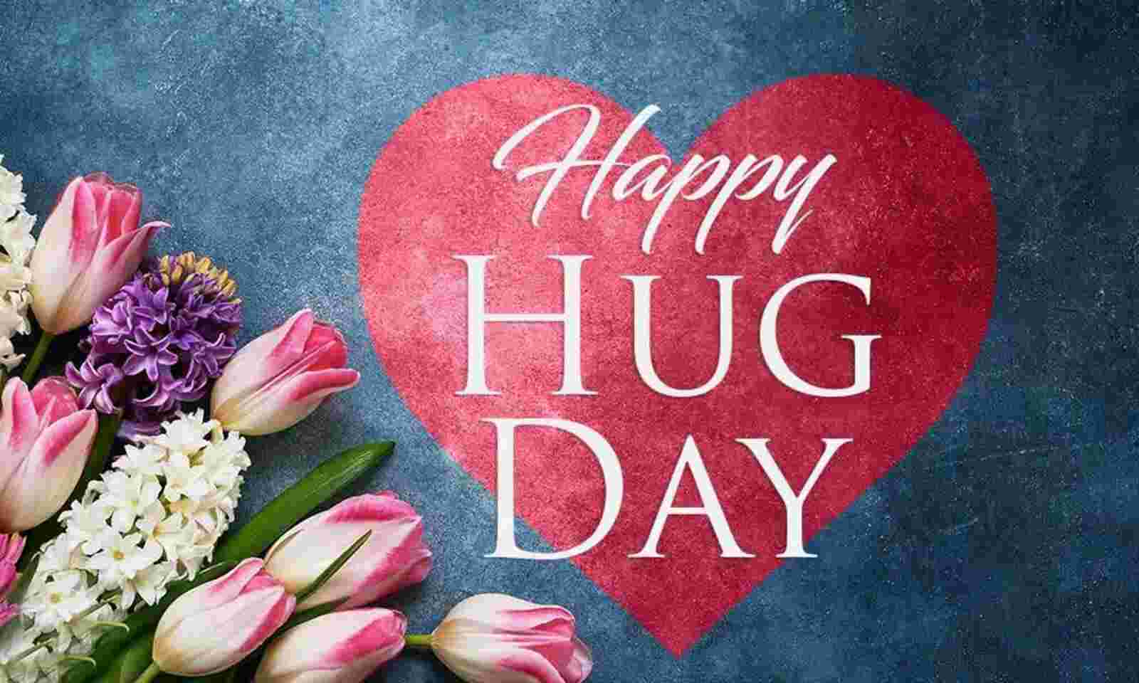 Hug Day 2023: hug is handshake from the heart, messages & wishes ...