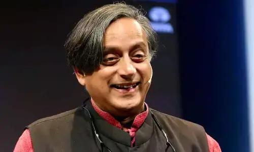 Was govt cow-ed by jokes or was it cow-ardice: Tharoors dig
