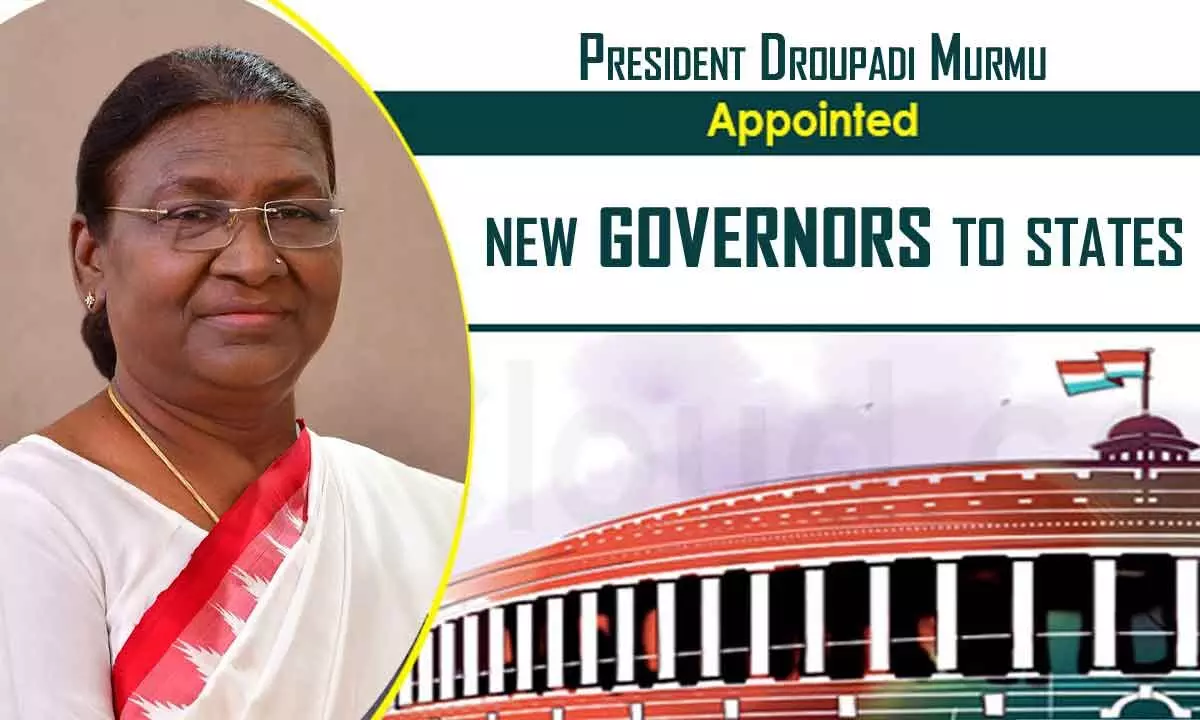 President of India appoints new governors to states, AP gets new governor