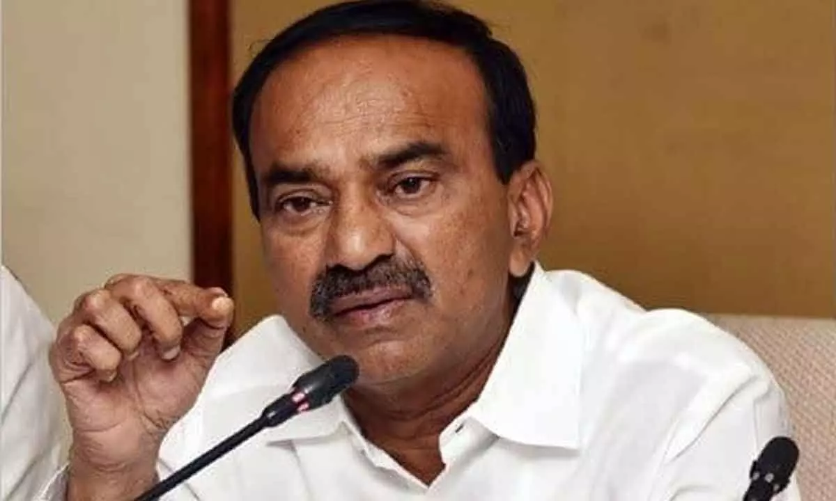 Eatala hits out at KCR for citing faulty statistics
