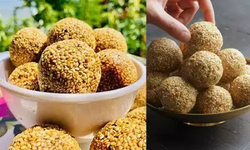 Sesame laddu : A great Energy booster