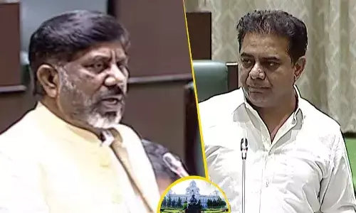 KTRs jibe at Bhatti Vikramarka leaves House in laughter