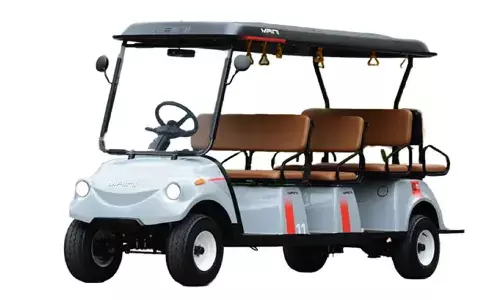 100 e-Buggies for  transport of  delegates, visitors at Aero India