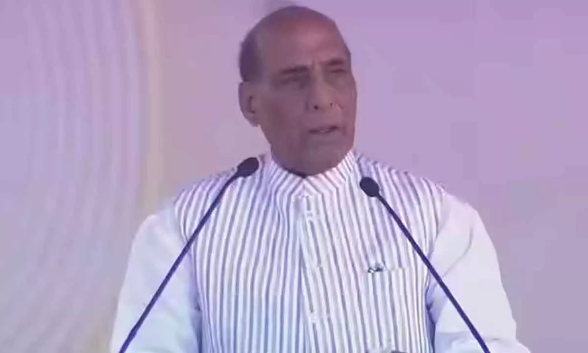 In global sky, India has emerged as shining star, illuminating others with its glow: Rajnath Singh at Aero India