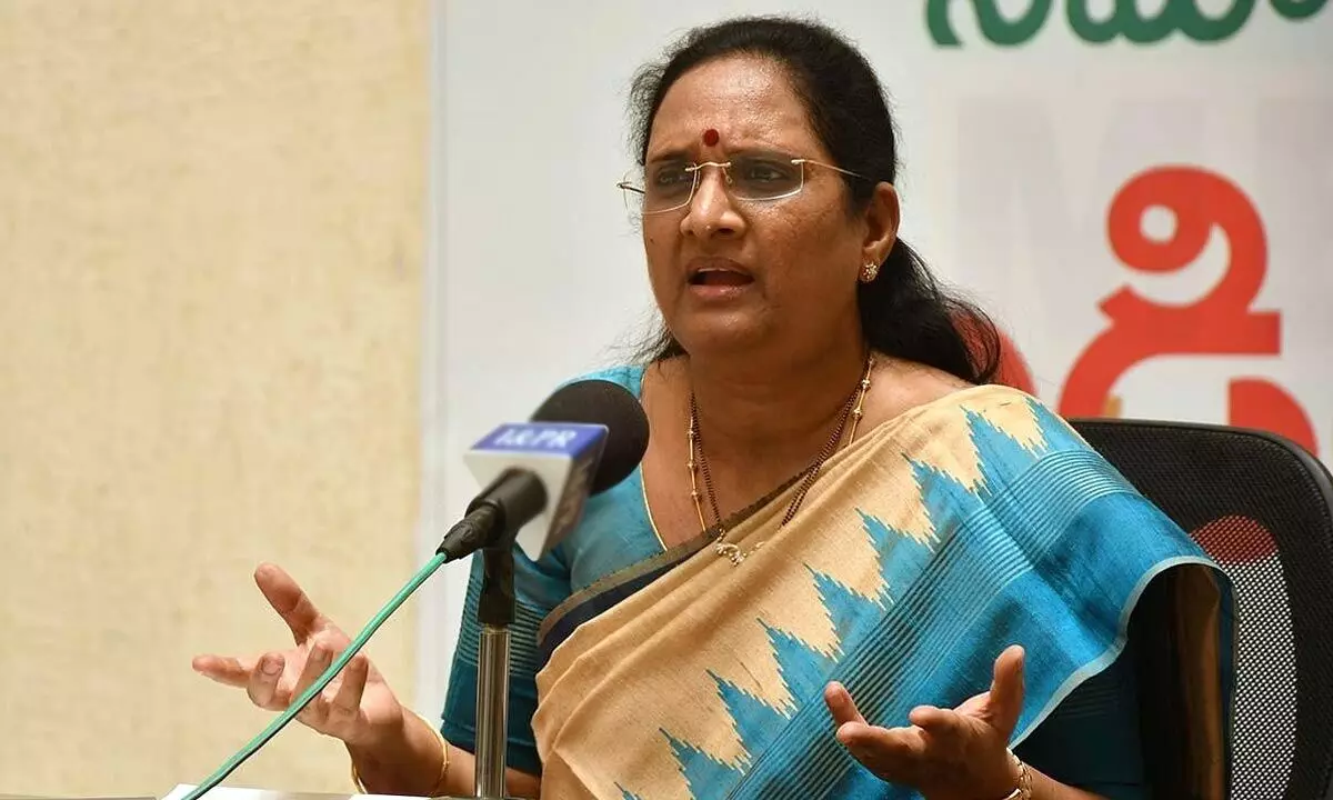 Vasireddy Padma, Chairperson of the Women
