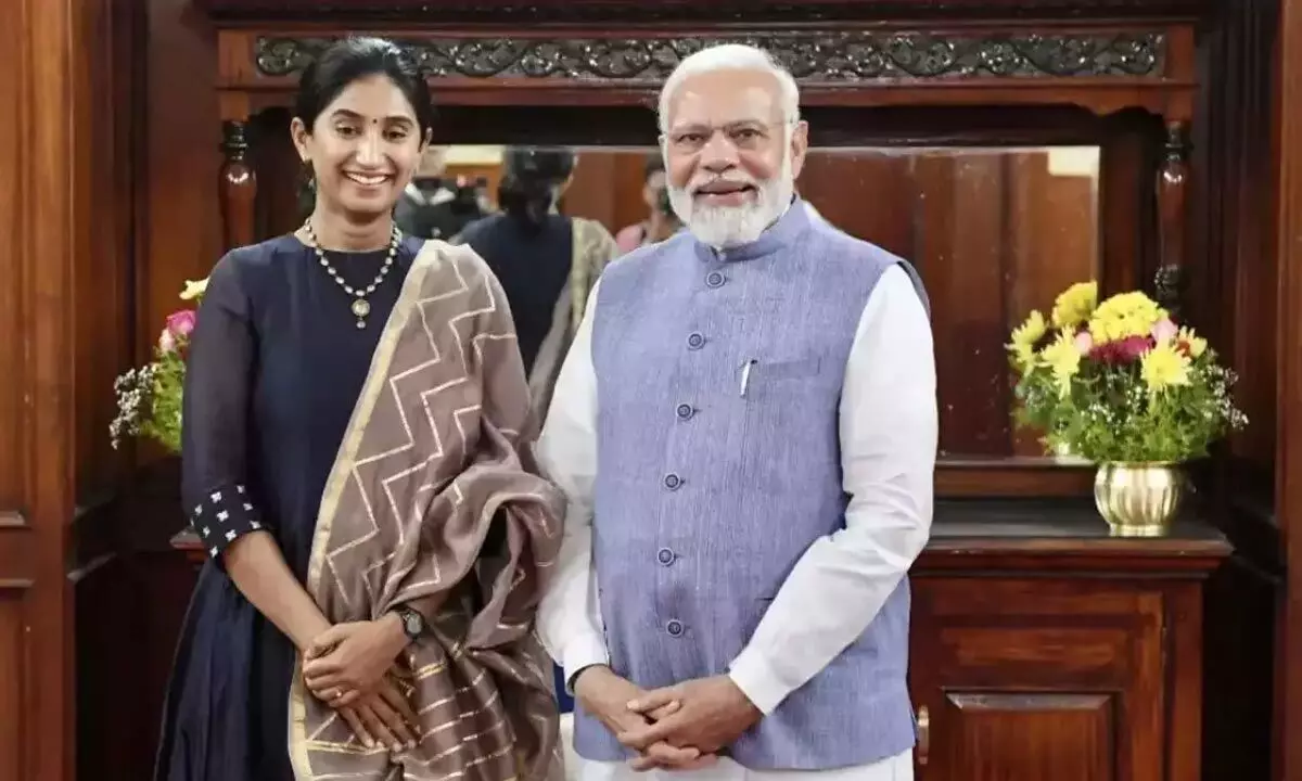 Aiyyo Shraddha with Prime Minister Narendra Modi.