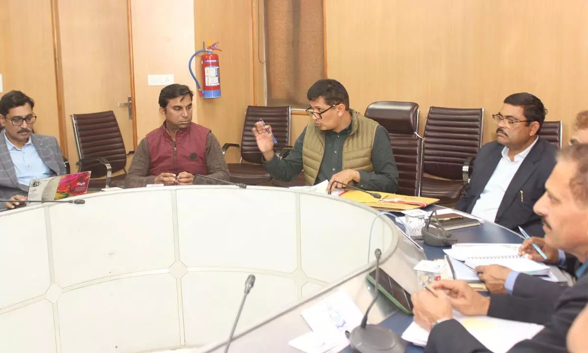 Bhardwaj holds review meeting with DJB officers