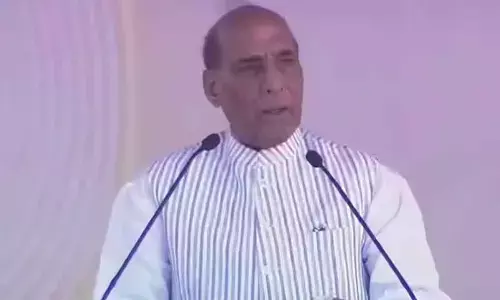 In global sky, India has emerged as shining star, illuminating others with its glow: Rajnath Singh at Aero India