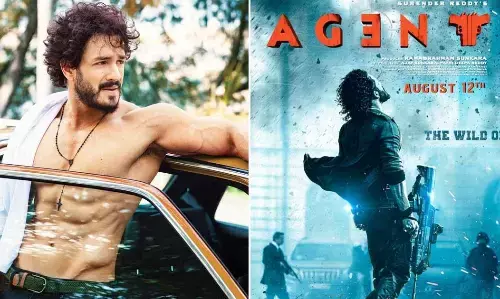 Akhils Pan India film Agent is in its final stages of filming.