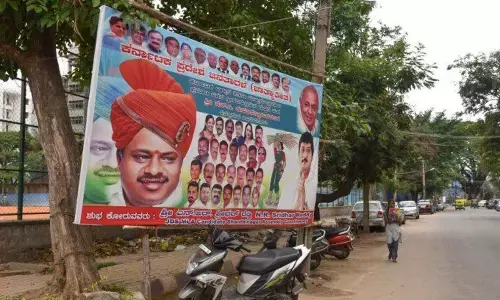 Delay in penal action against flexes and banners in city