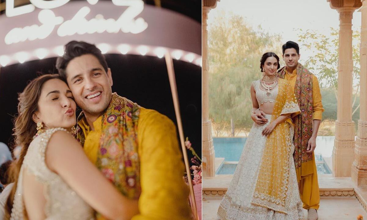 Kiara And Siddharth Shared Their Beautiful Wedding Pics On The Occasion ...