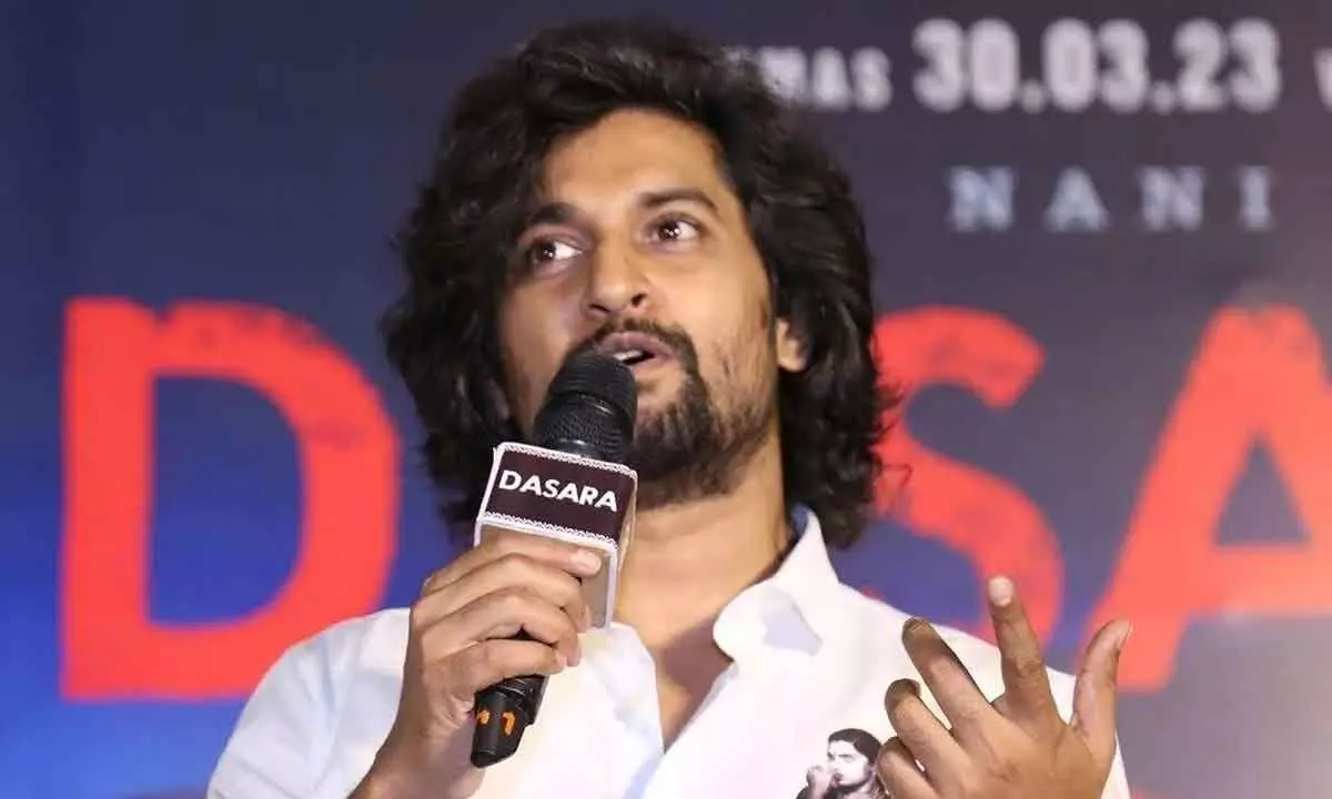 Nani speaks about comparing Dasara with RRR and KGF