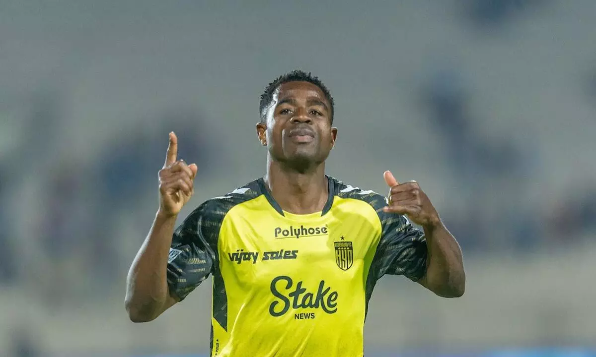 Ogbeche lone goal earns 2nd place for Hyderabad FC