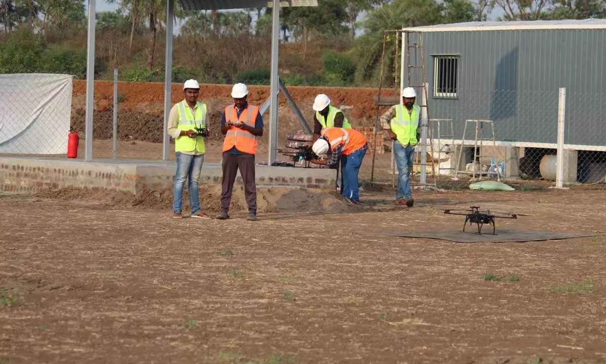 Drone training centre by Drogo Drones in Tadepalli