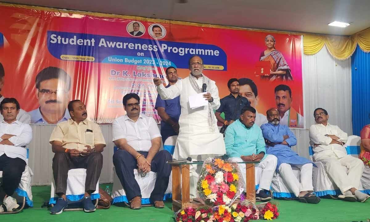 Anantapur Give us one chance in state, BJP leader Laxman urges people