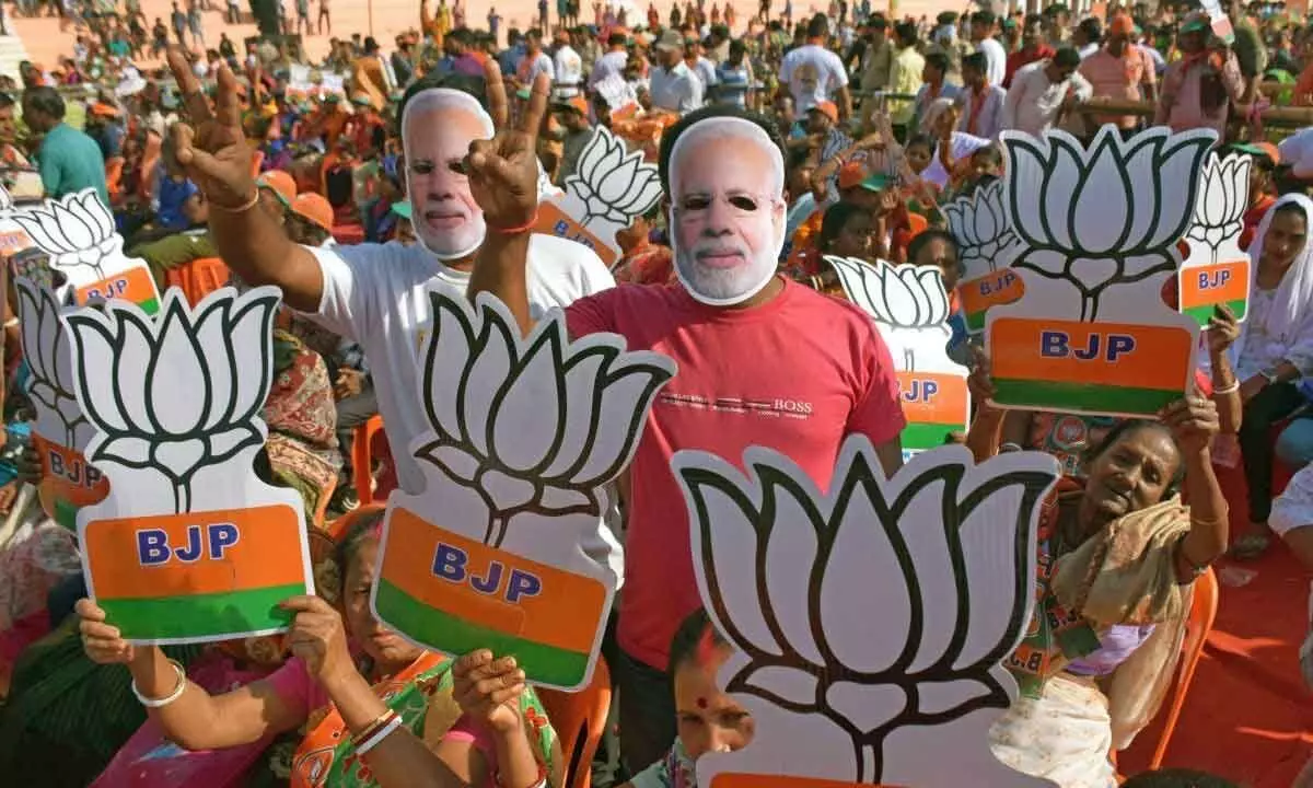 BJP got Rs 614 cr in donations, Congress only `95 crores