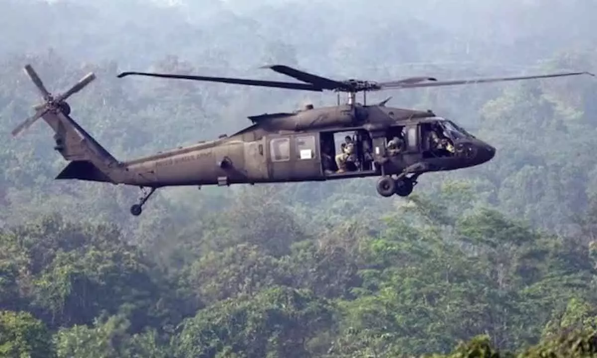 Military helicopter crashes in US, 2 killed