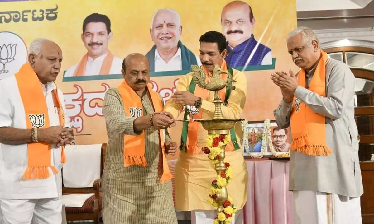 BJP announces mega‘Ratha Yatra’ in Karnataka