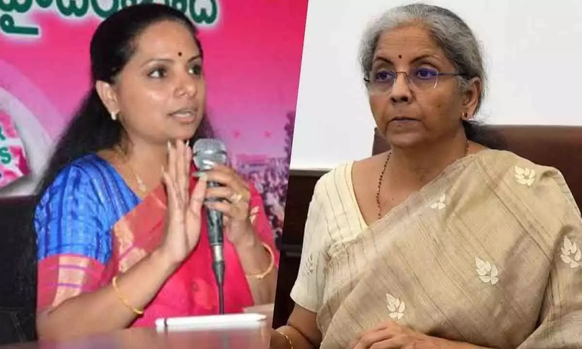 Kavitha slams Nirmala Sitharamans claims of Centre assistance towards Telangana