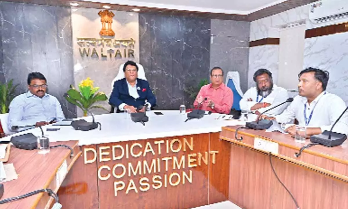 GVMC high-level committee meets DRM Waltair
