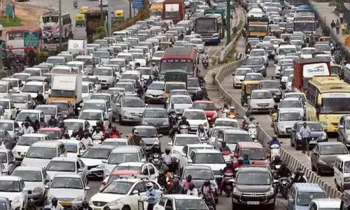 AI signal to manage traffic congestion in Bangalore