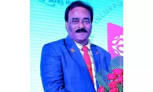 National president of Indian Pharmaceutical Association (IPA) TV Narayana in Visakhapatnam