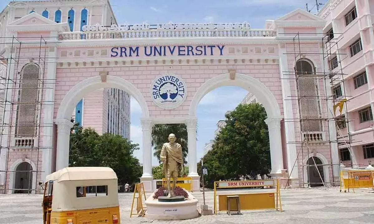 SRM University-AP ranks 3rd best among private varsities