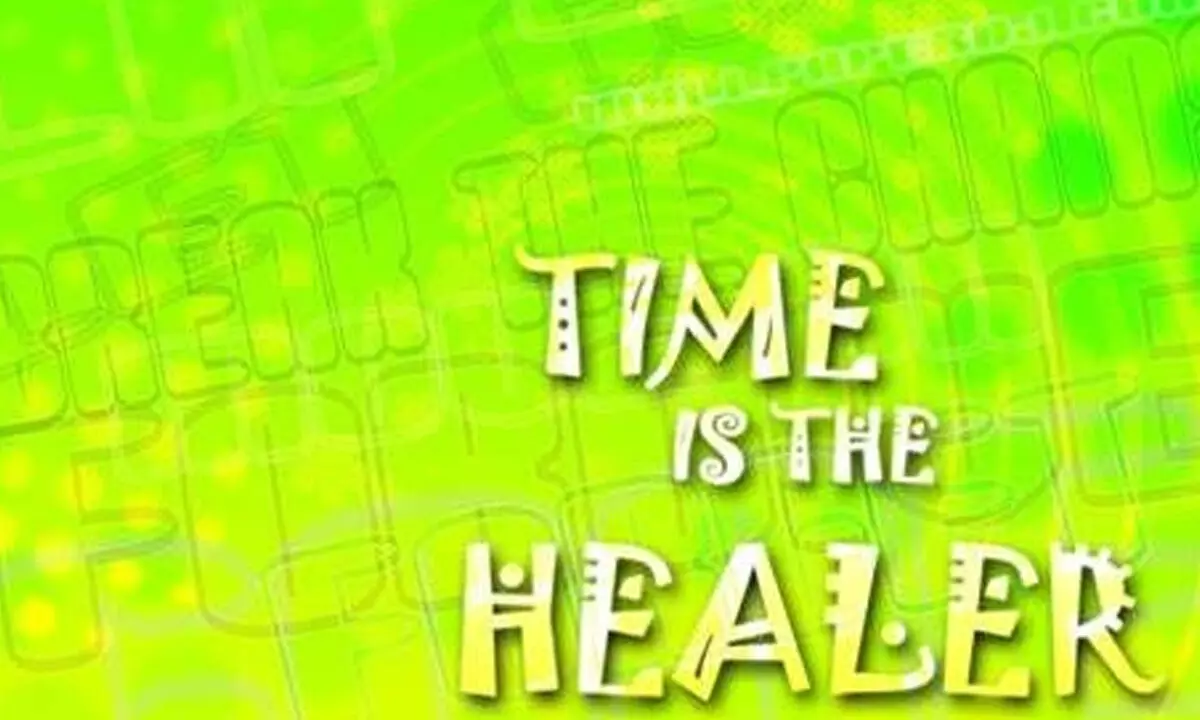 Time is a therapy that can remove any injury that come from life