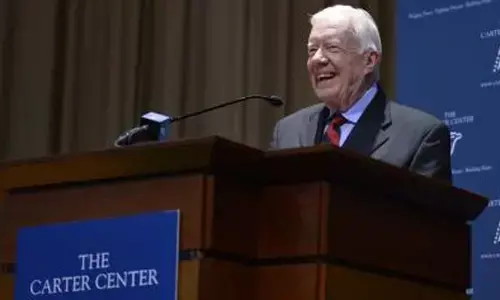 Former US President Jimmy Carter