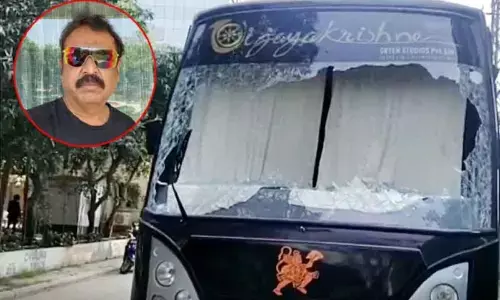 Actor Nareshs residence attacked; case filed