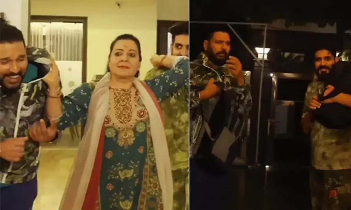 Watch The Trending Video Of Yuvraj Singh Featuring His Mother And Brother