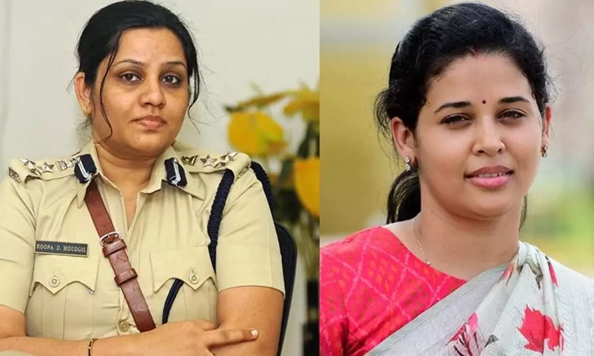 D Roopa, Rohini Sindhuri