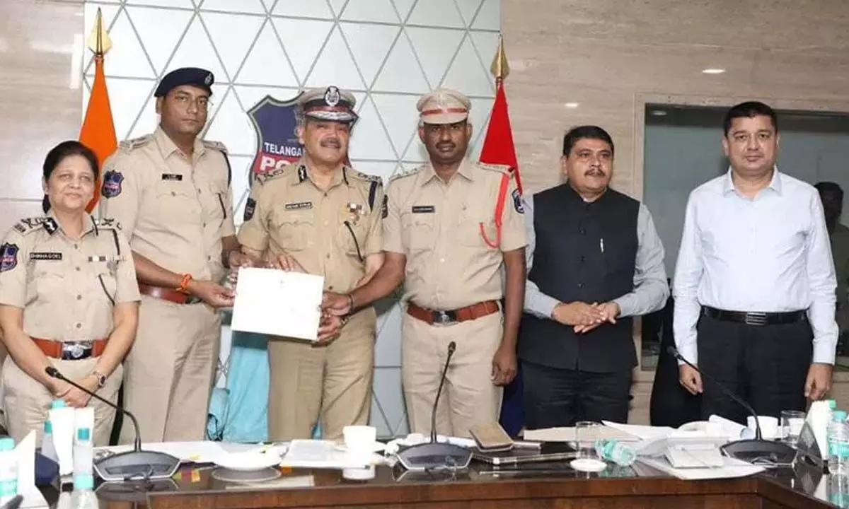 Dundigal police station adjudged best in Telangana