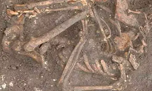 Sacred Hermit Discovered Buried In Fetal Position