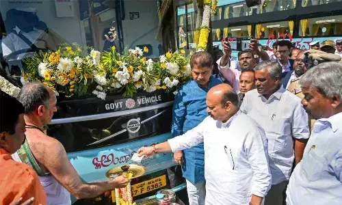 Free bus pass for working women from April 1: CM Basavaraj Bommai